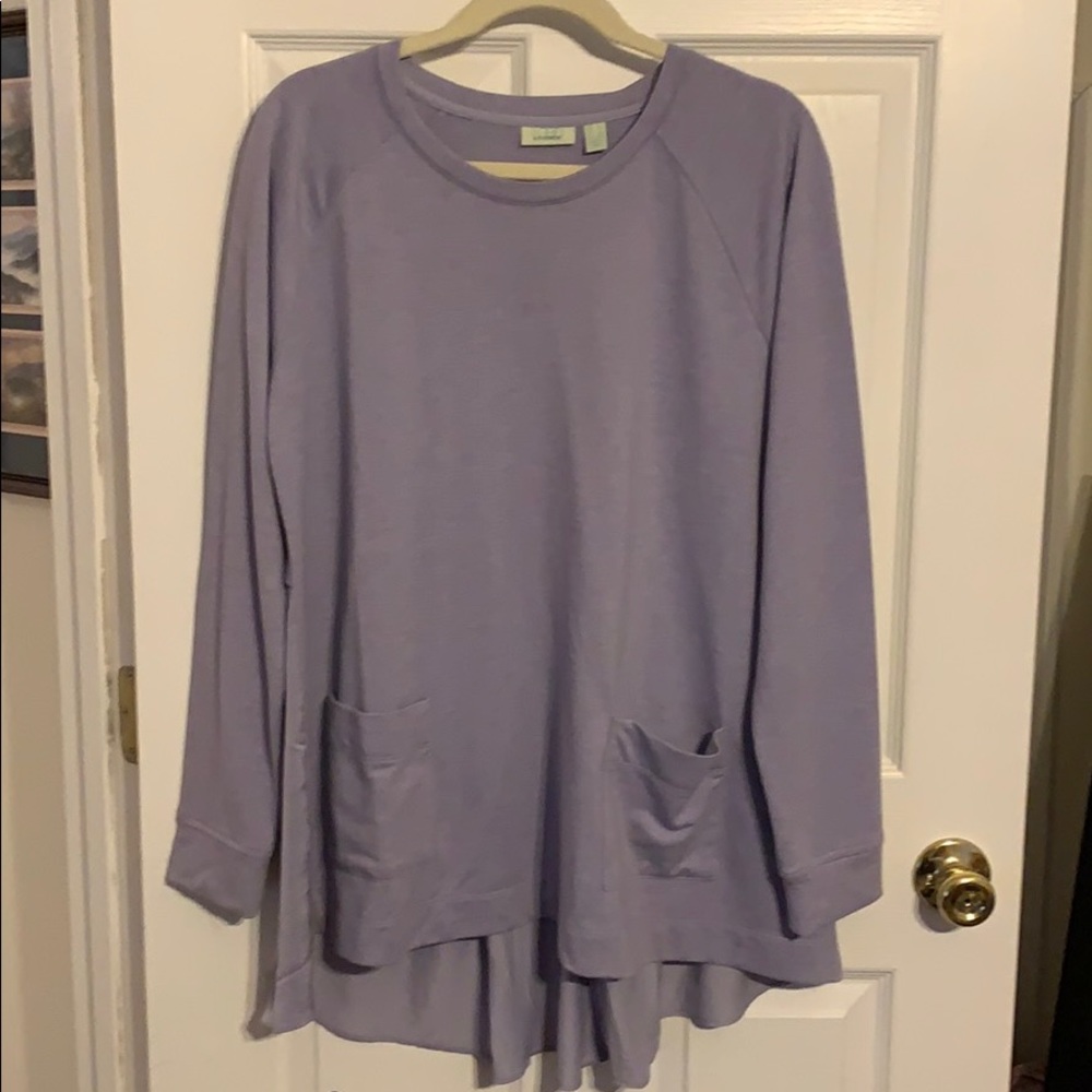 Logo lounge Lavender sweater